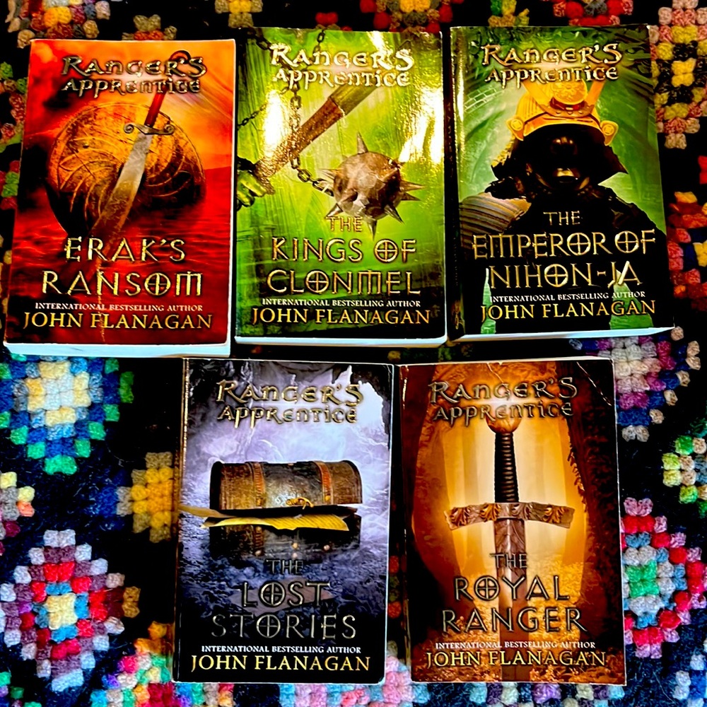 The Ranger’s Apprentice-Book 7, 8, 10, 11, and 12